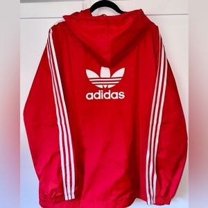 NWT adidas Originals 3 Stripes Windbreaker